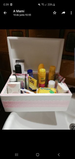 Cestas baño y kit para la resaca - 1