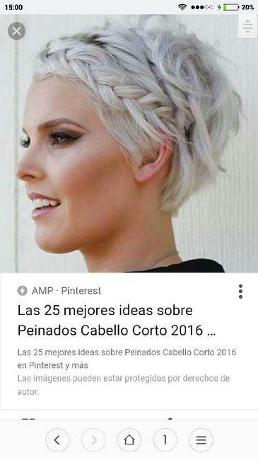 Novias con pelo pixie?? - 2