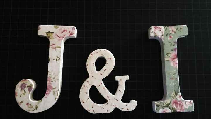 Mis letras decoradas!! - 2