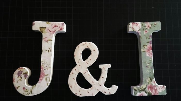 Mis letras decoradas!! - 2