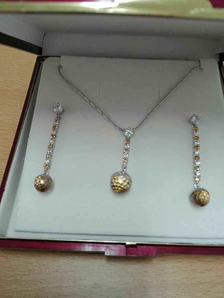 Pendientes  y colgante - 1