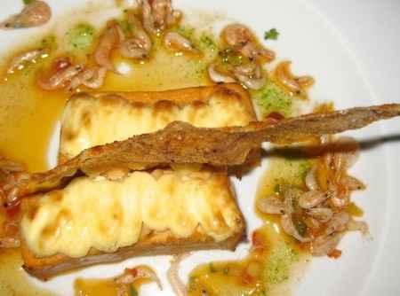 Terrina de cabratxo gratinado