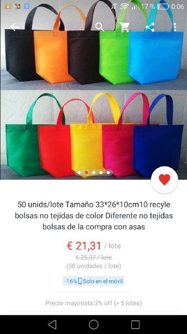 Bolsas transparentes para chanclas - 1