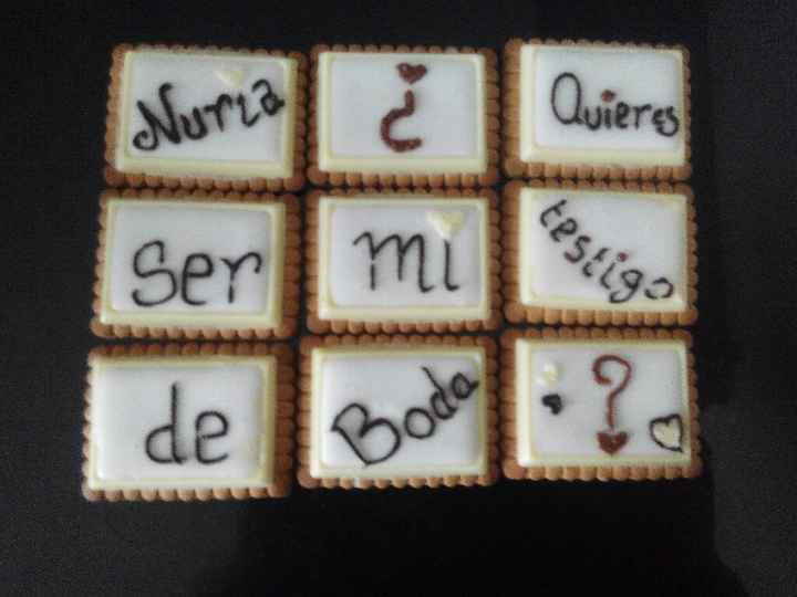 ¿Qué regalarás a tus testigos de boda? - 1