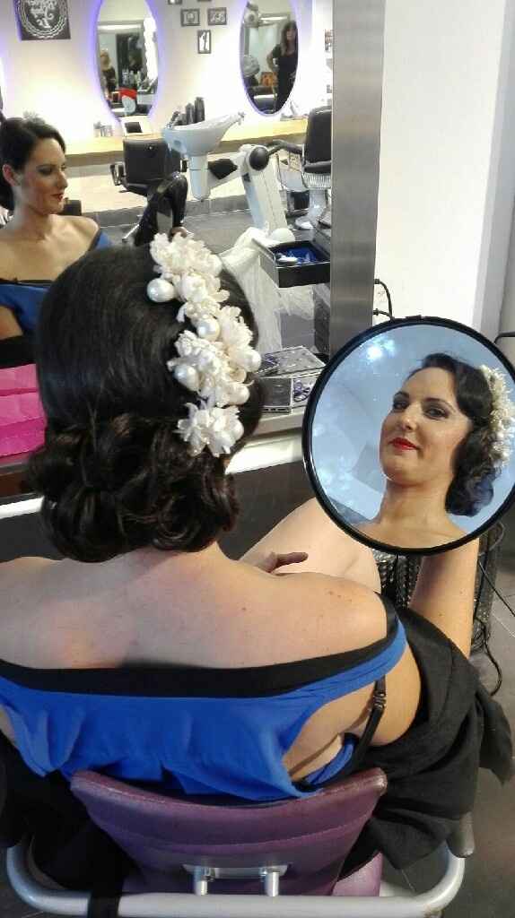 Prueba de maquillaje y peluquería - 1