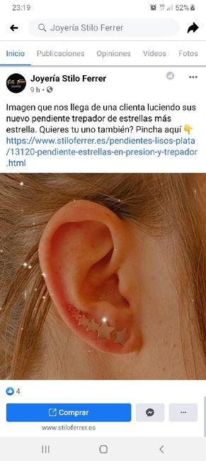 Pendientes asimétricos 13