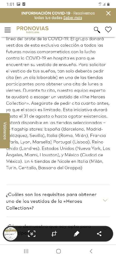 Pronovias y su dudosa donación - 1