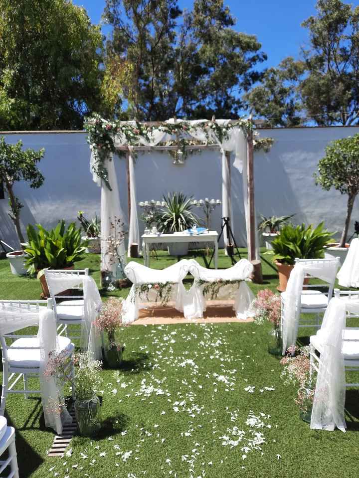 Dar el 'Sí, quiero', ¿en interior o exterior? 💍 - 1