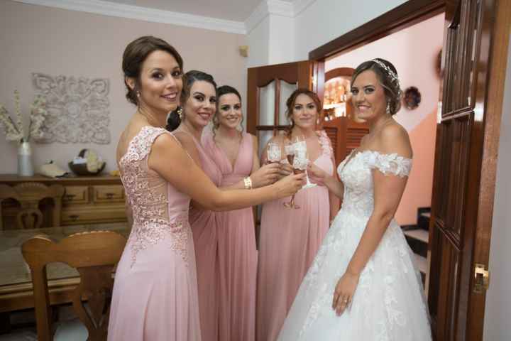 ¿Vestidos iguales para 8 damas de honor? - 2