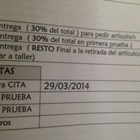 forma de pago