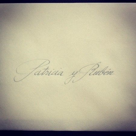 Mis invitaciones con caligrafía a mano - 2