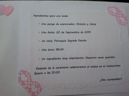 Nuestras invitaciones