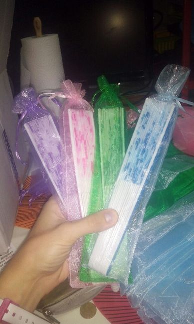 Bolsas de organza para abanicos! - 1
