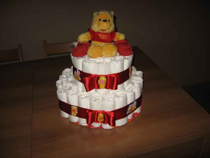 tarta pañales