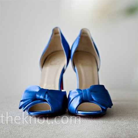 zapatos azul