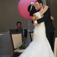 Primer beso de casados