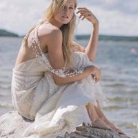 Vestido de novia boho-chic