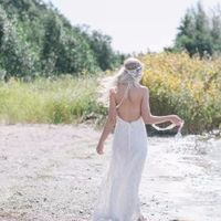 Vestido de novia boho