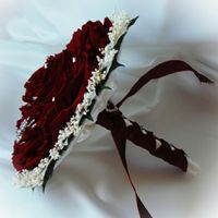 Ramo de novia en rojo. - 1