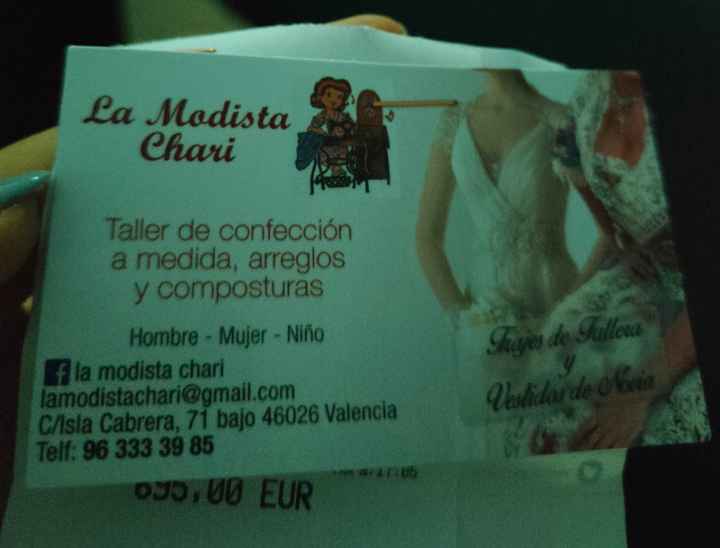 Ajustar vestido de novia / Valencia - 1