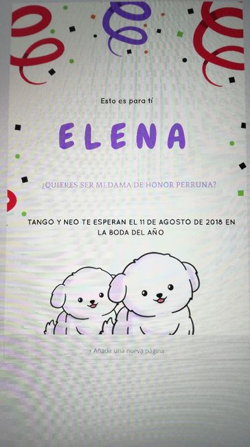 Regalito para "damas de Honor Perrunas" - 2