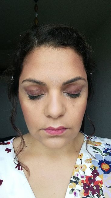 Primera prueba de maquillaje y peinado - 4