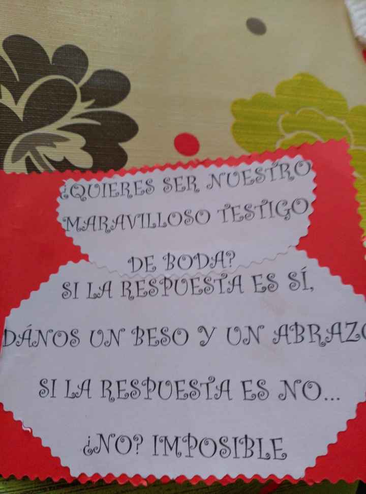 Tarjetas para mis testigos - 2