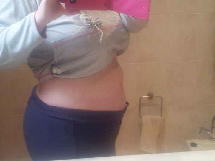 6 semanas, hinchazon, retencion, ...?¿?¿? jajaja