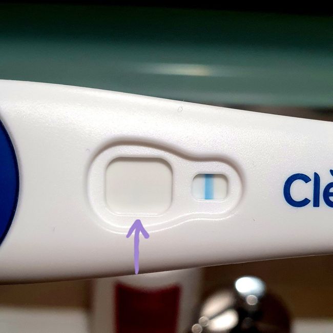 Test embarazo orina positivo super pronto 😅 - 1