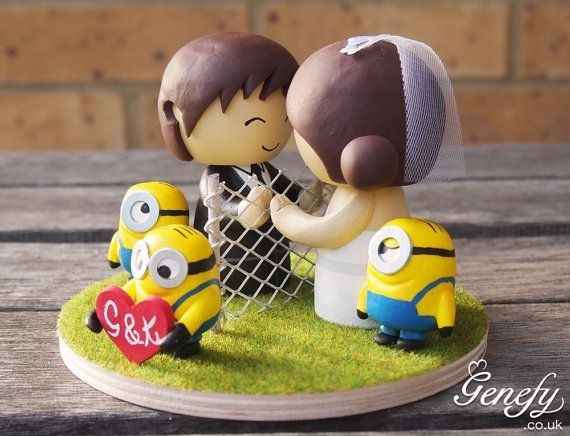 cake topper minions