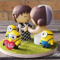 cake topper minions