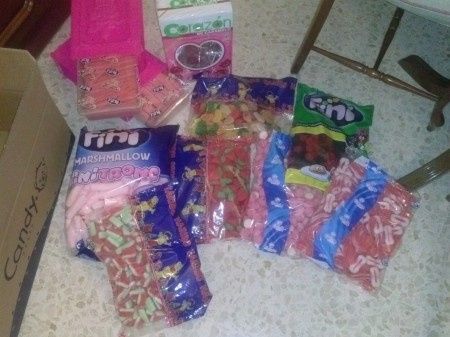 Chuches para el candy bar