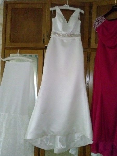 mi vestido preparado para ponermelo!!!