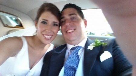 selfie recien casados