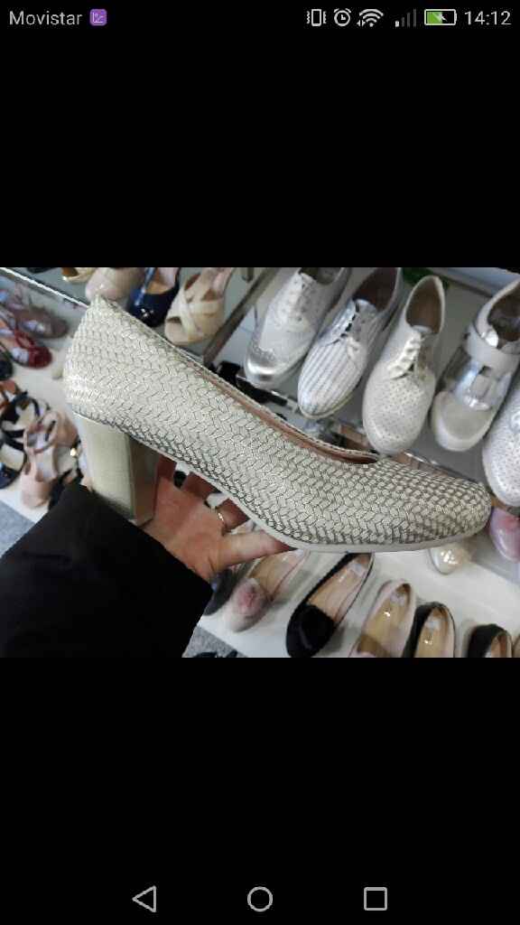 Zapatos tacón ancho - 1