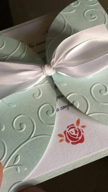Alguien hizo sus propias invitaciones? - 1