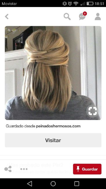 ¿pelo suelto o semi recogido con pelo liso? - 4
