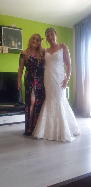 Mi vestido comprado en Mundo de Novias Sant Andreu de la Barca - 3