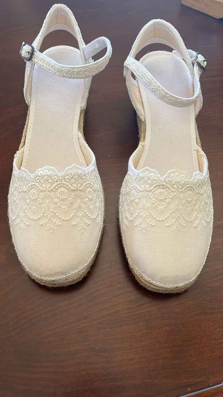 Zapatos de novia con pies delicados 👠 - 1