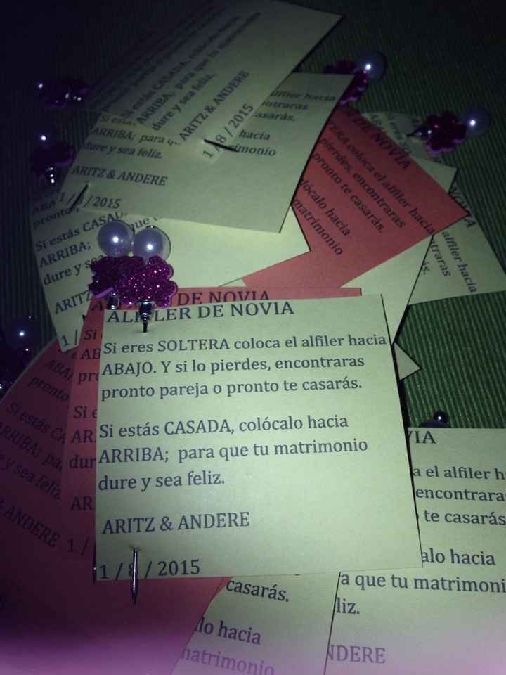 Mis letras, alfileres, algun detalle... - 1
