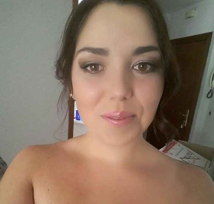 Prueba de peinado y maquillaje!! - 1