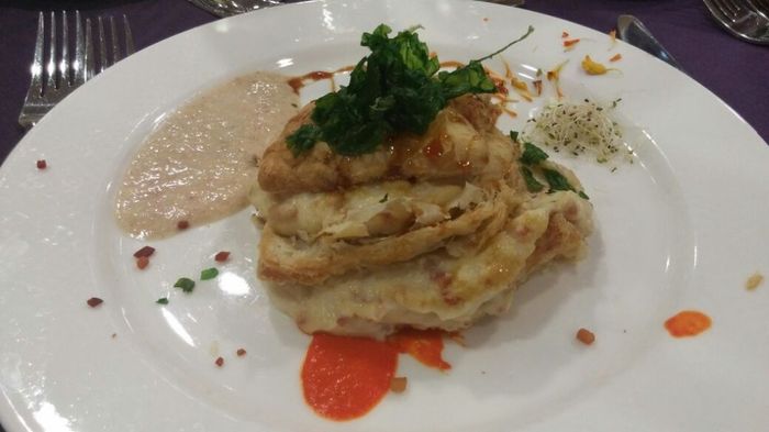 Hojaldre de jabugo