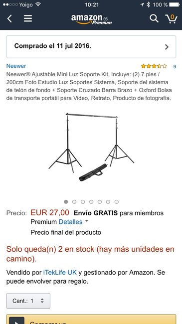 Soporte photocall aliexpress - 1