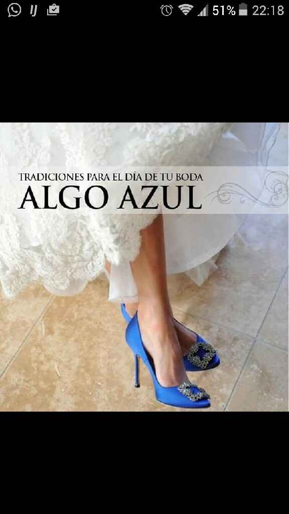 Os podríais unos zapatos azules para vuestra boda? - 1