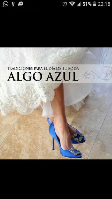 Os podríais unos zapatos azules para vuestra boda? - 1