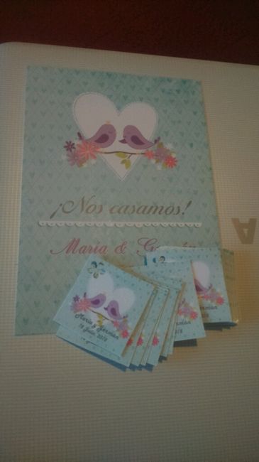 Mis preciosas invitaciones - 1