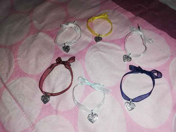 Pulseras detalle invitadas - 1