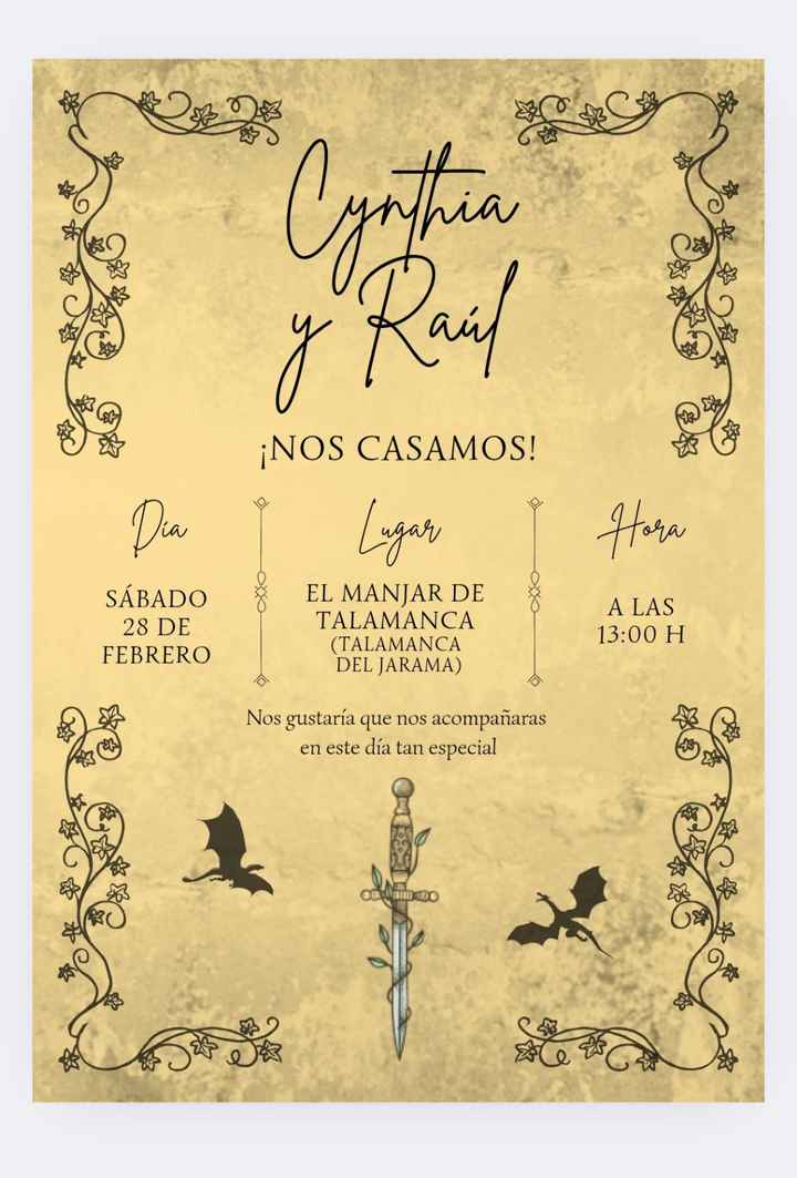 Invitaciones de boda - 5