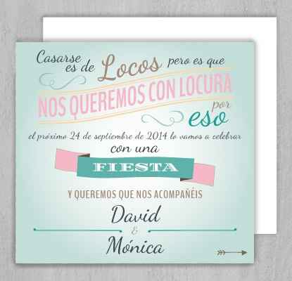 invitación de boda
