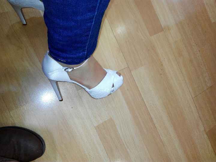 Mis zapatos,  me estaban esperando - 1